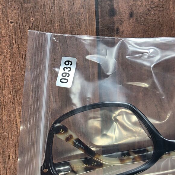 Lulu Guinness Eyeglasses Womens Cat Eye Designer Frames L207 BLK 50-18 - Picture 11 of 11